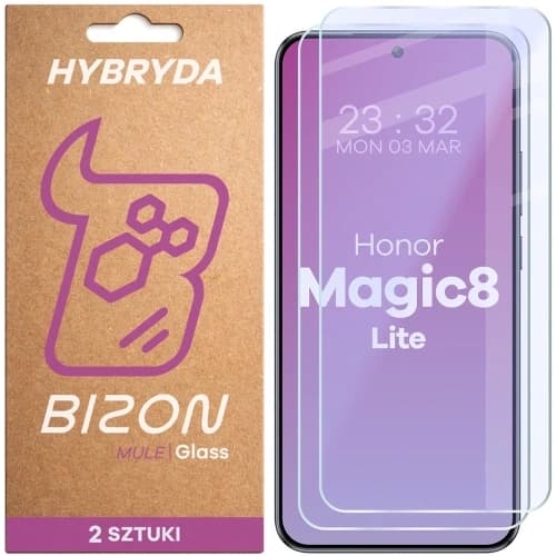 Bizon Glass Mule Duo Honor Magic8 Lite [2 PACK]
