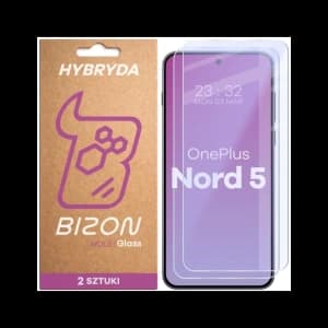 Bizon Glass Mule Duo OnePlus Nord 5 [2 PACK]