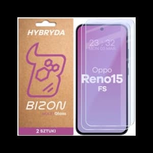 Bizon Glass Mule Duo Oppo Reno 15 FS [2 PACK]
