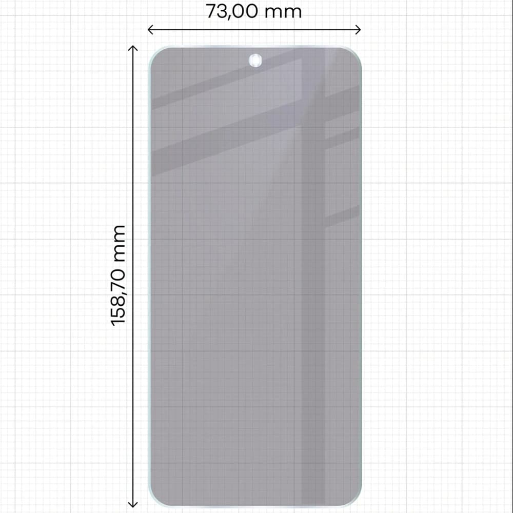 Bizon Glass Mule Shadow OnePlus 15R matte - 2