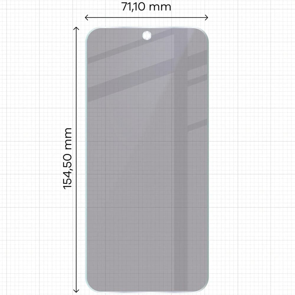 Bizon Glass Mule Shadow Oppo Reno 15 matte - 2