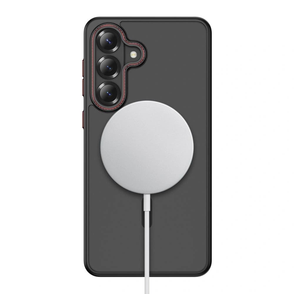 Tech-Protect MagCam MagSafe Samsung Galaxy S26+ Plus Matte Black/red - 4