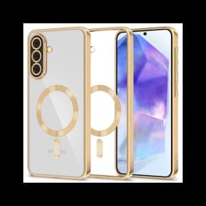 Tech-Protect Magflex MagSafe Samsung Galaxy A57 5G Shiny Gold