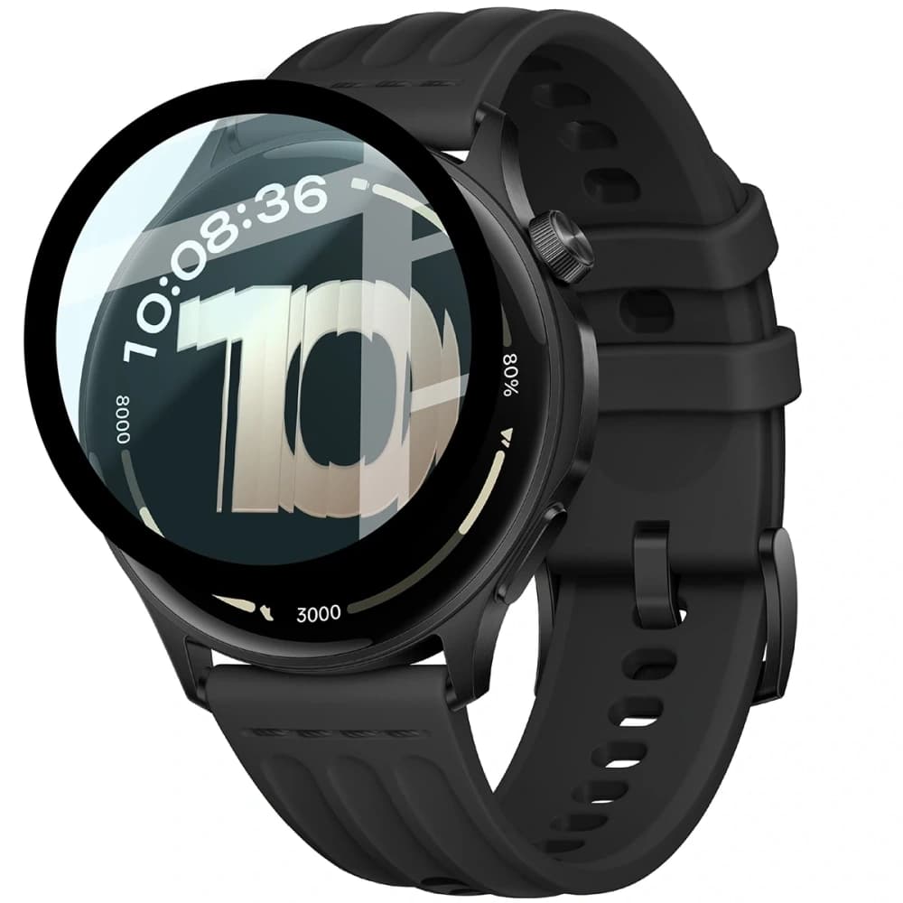 Bizon Glass Watch Edge Hybrid OnePlus Watch Lite 45 mm black - 3