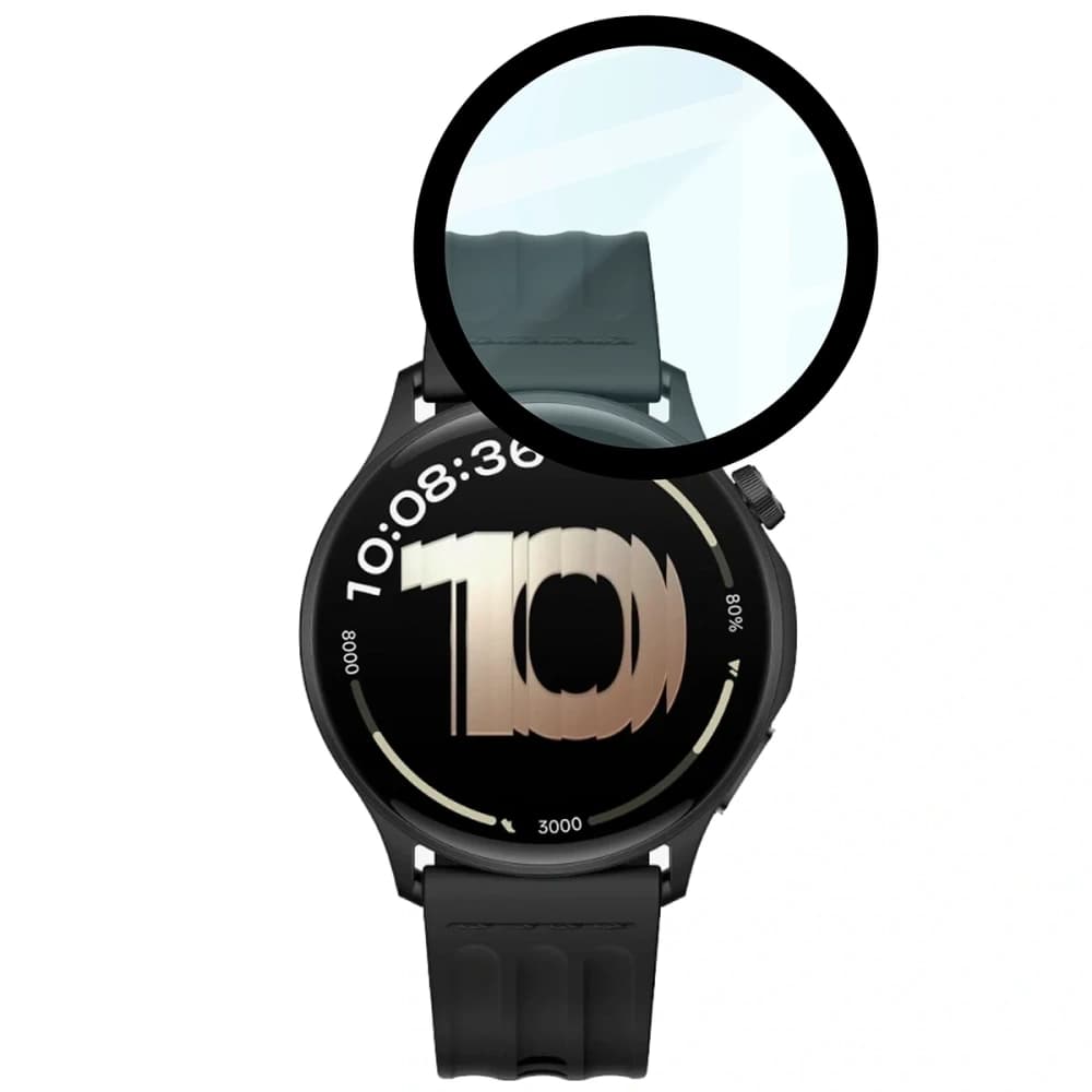 Bizon Glass Watch Edge Hybrid OnePlus Watch Lite 45 mm black - 5