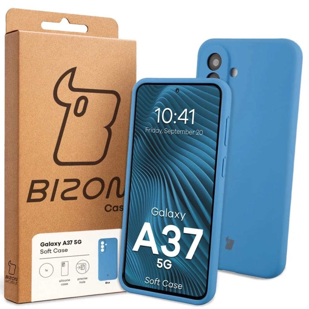 Bizon Soft Case Samsung Galaxy A37 5G blue - 7