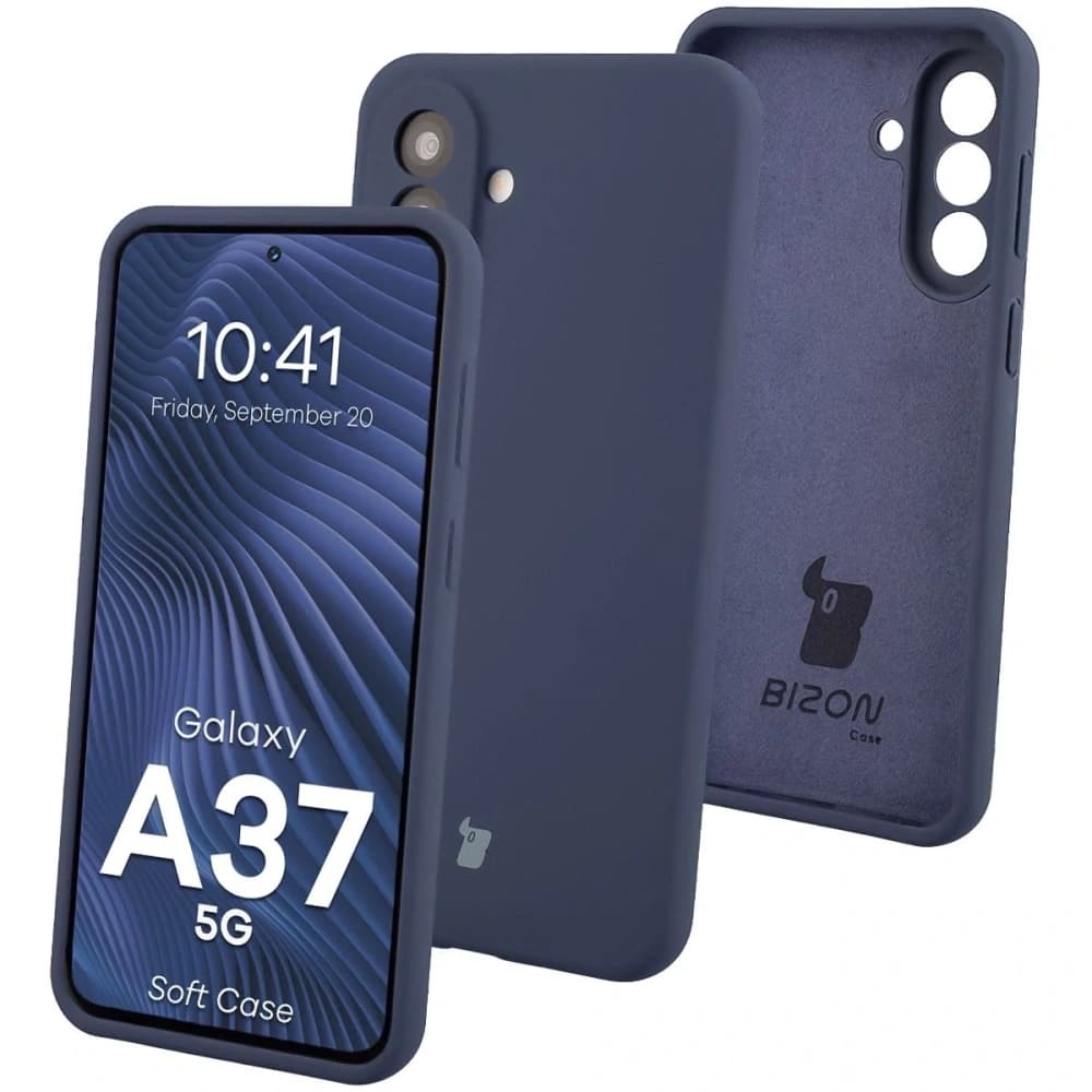 Bizon Soft Case Samsung Galaxy A37 5G dark blue - 1