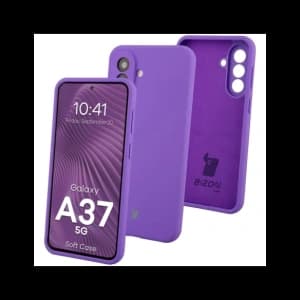 Bizon Soft Case Samsung Galaxy A37 5G purple