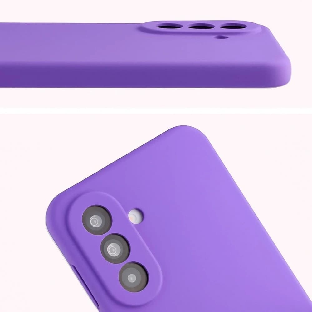 Bizon Soft Case Samsung Galaxy A37 5G purple - 5