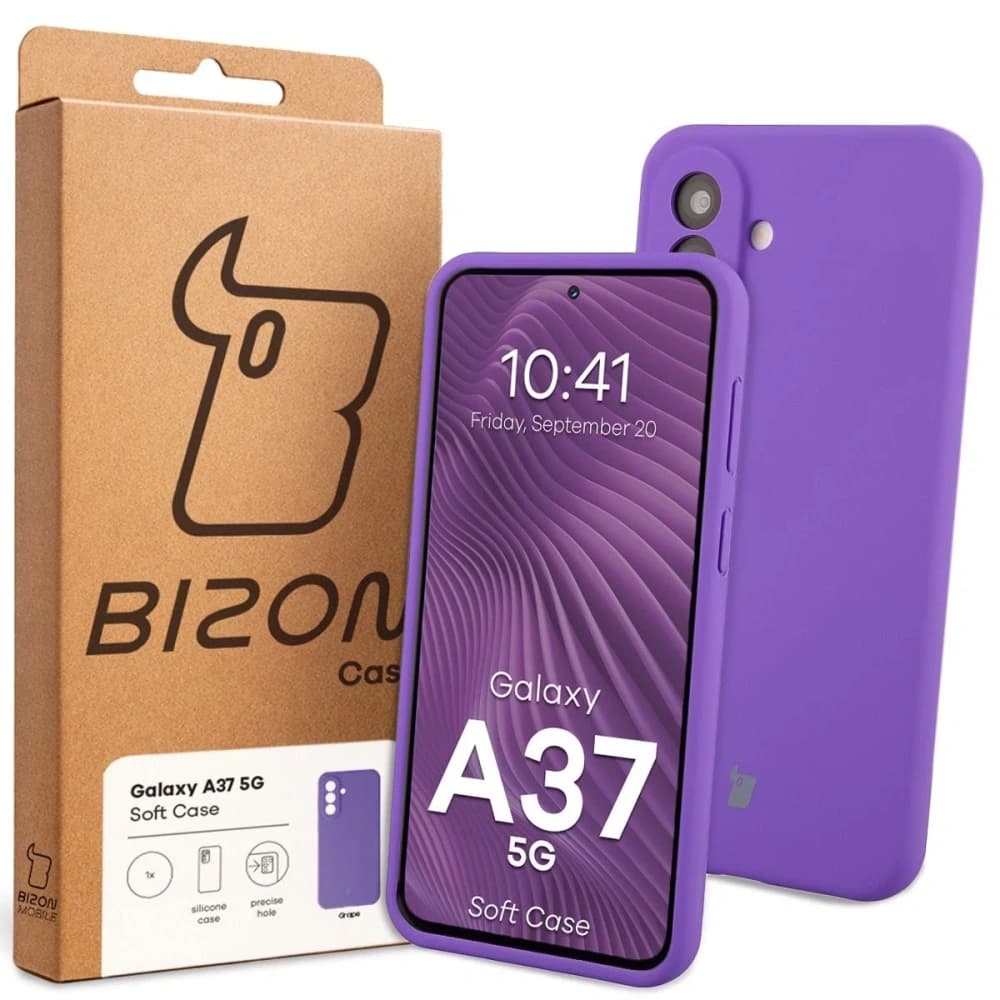 Bizon Soft Case Samsung Galaxy A37 5G purple - 7