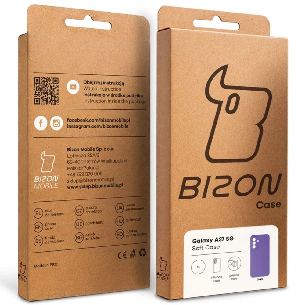 Bizon Soft Case Samsung Galaxy A37 5G purple - 8