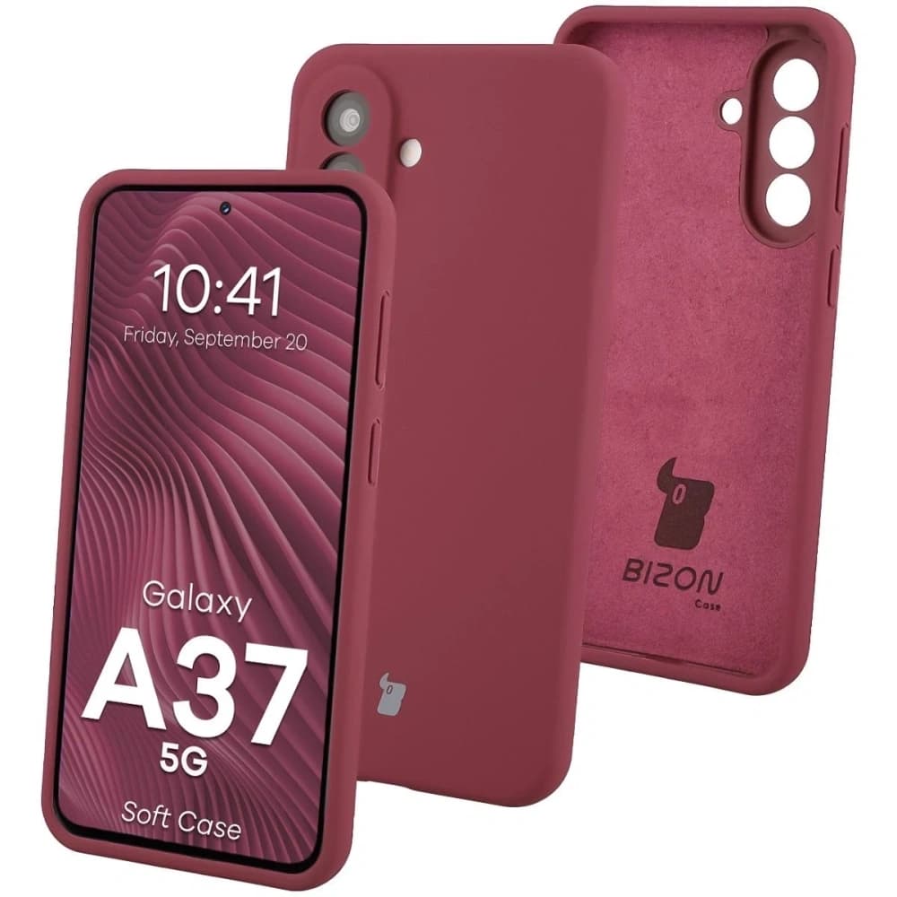 Bizon Soft Case Samsung Galaxy A37 5G dunkelviolett
 - 1