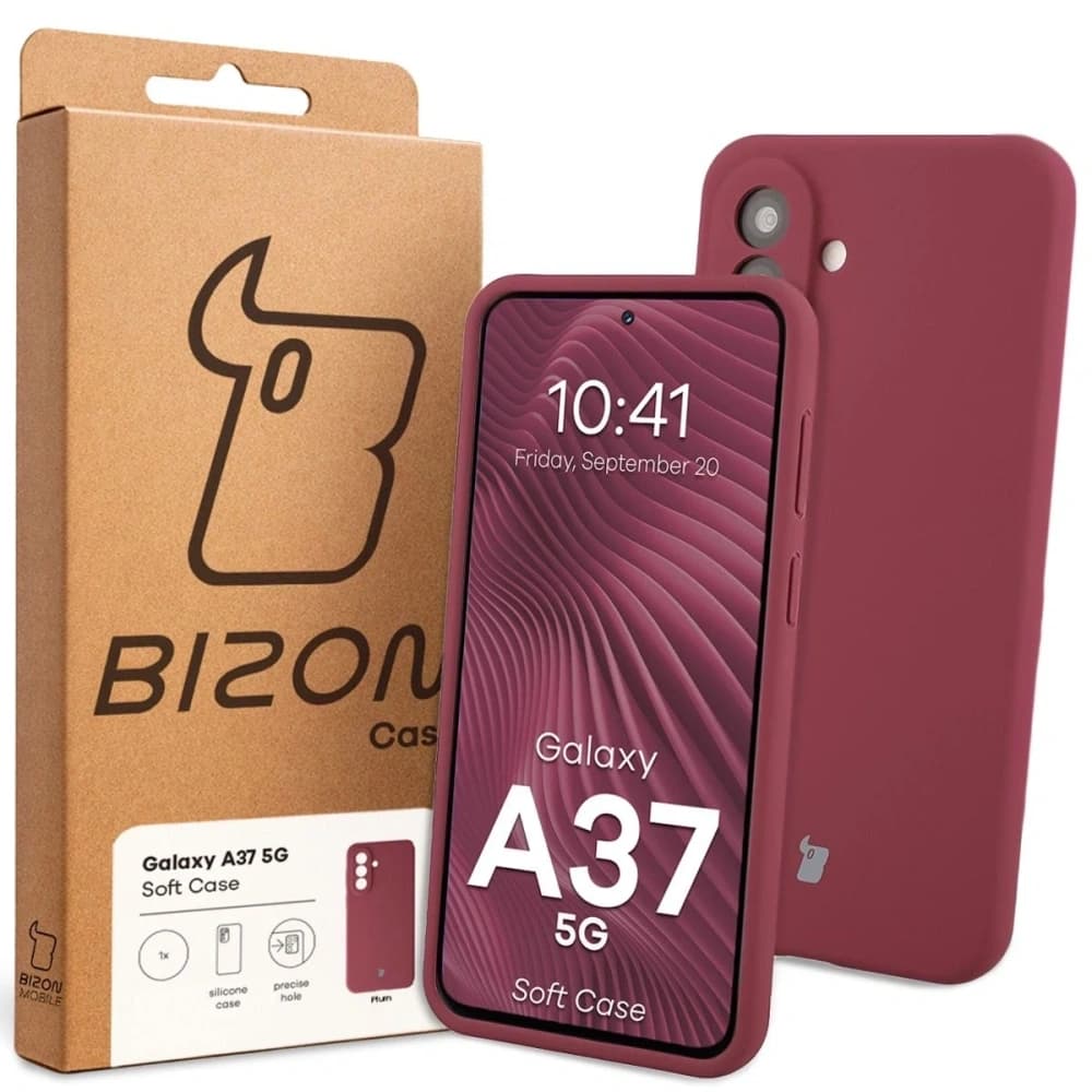 Bizon Soft Case Samsung Galaxy A37 5G dunkelviolett
 - 7