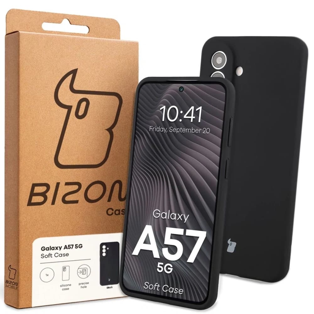 Bizon Soft Case Samsung Galaxy A57 5G black - 7