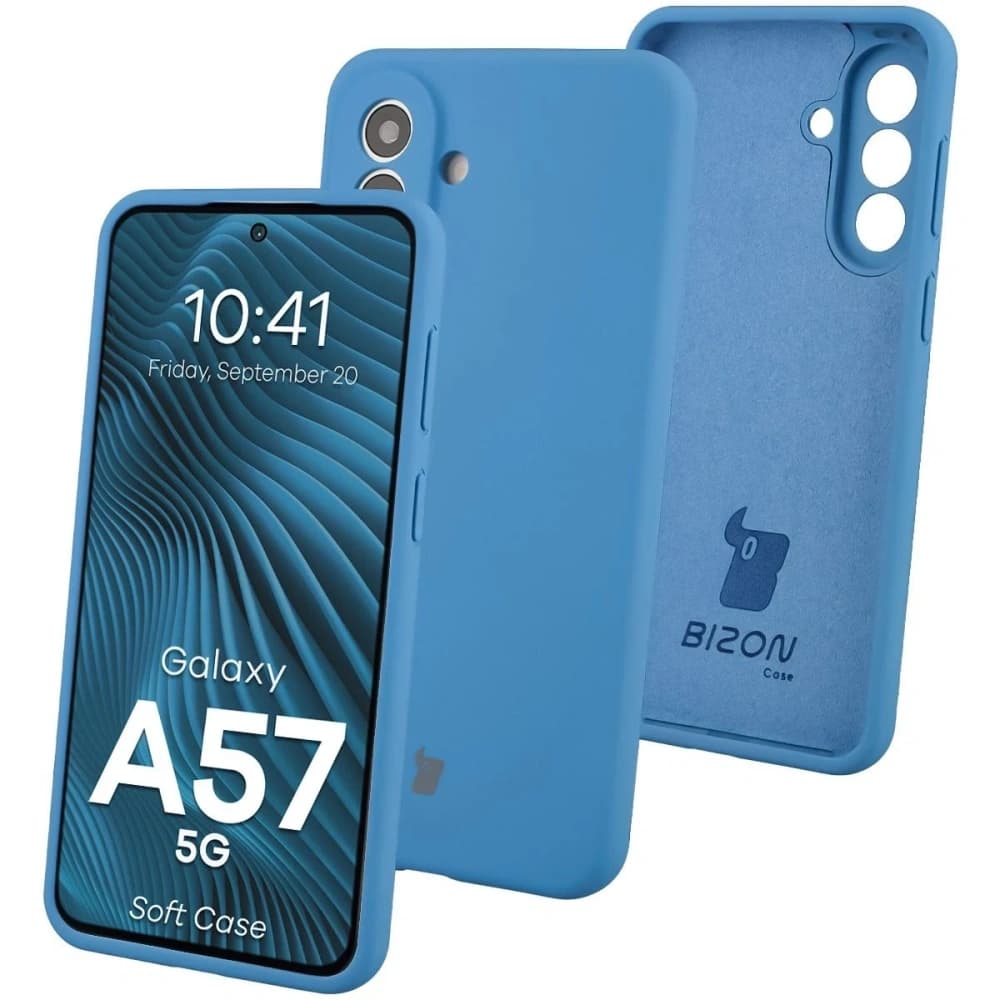 Bizon Soft Case Samsung Galaxy A57 5G blue - 1