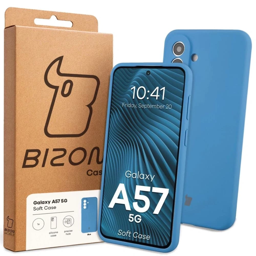Bizon Soft Case Samsung Galaxy A57 5G blue - 7