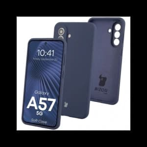 Bizon Soft Case Samsung Galaxy A57 5G dark blue