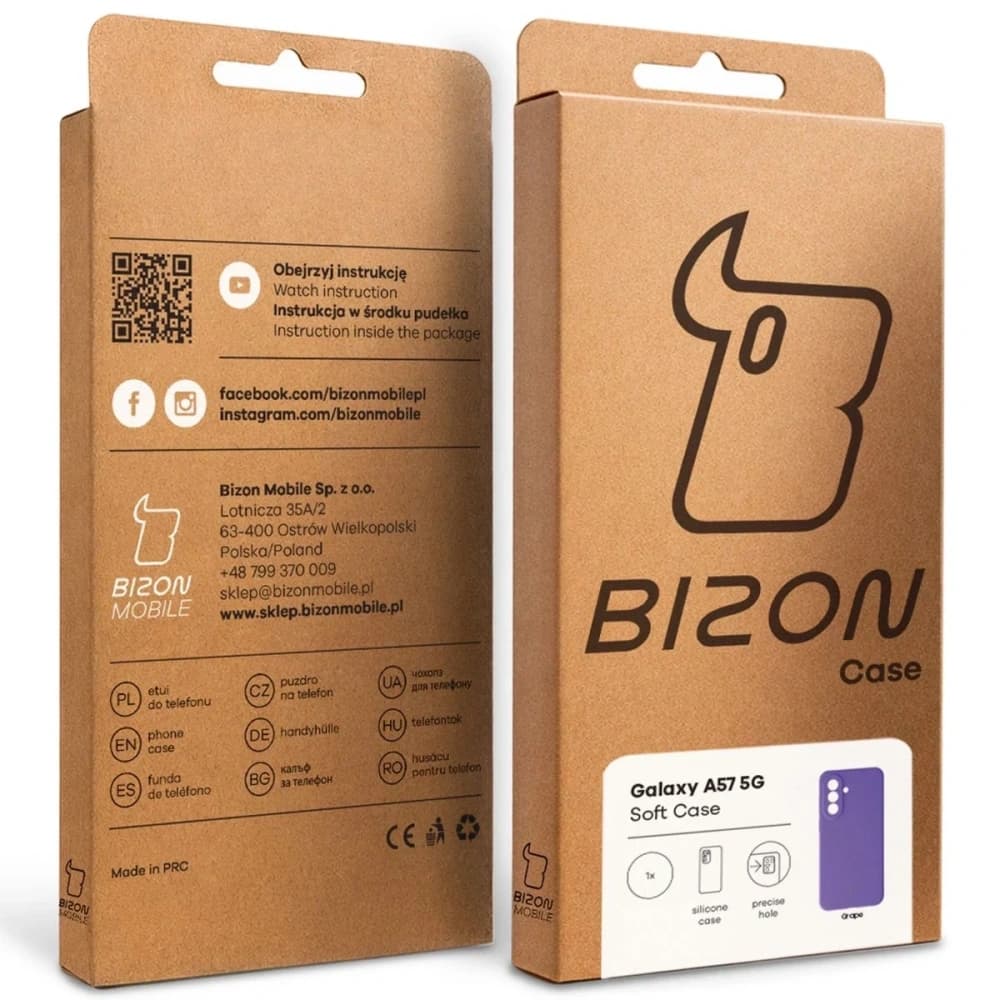 Bizon Soft Case Samsung Galaxy A57 5G purple - 8
