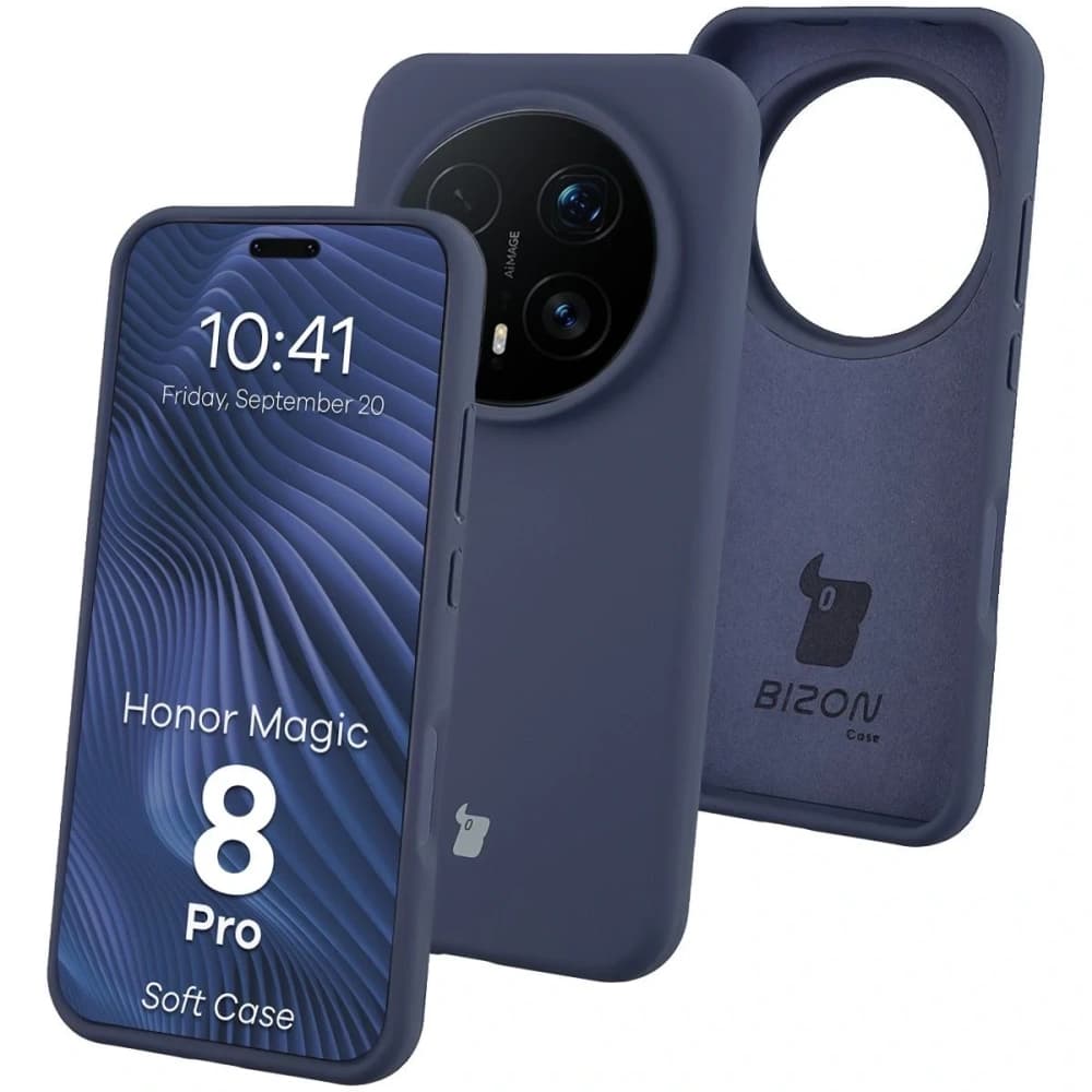 Bizon Soft Case Honor Magic8 Pro dark blue - 1