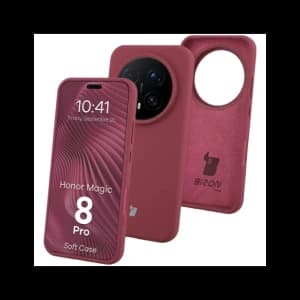 Bizon Soft Case Honor Magic8 Pro dunkelviolett
