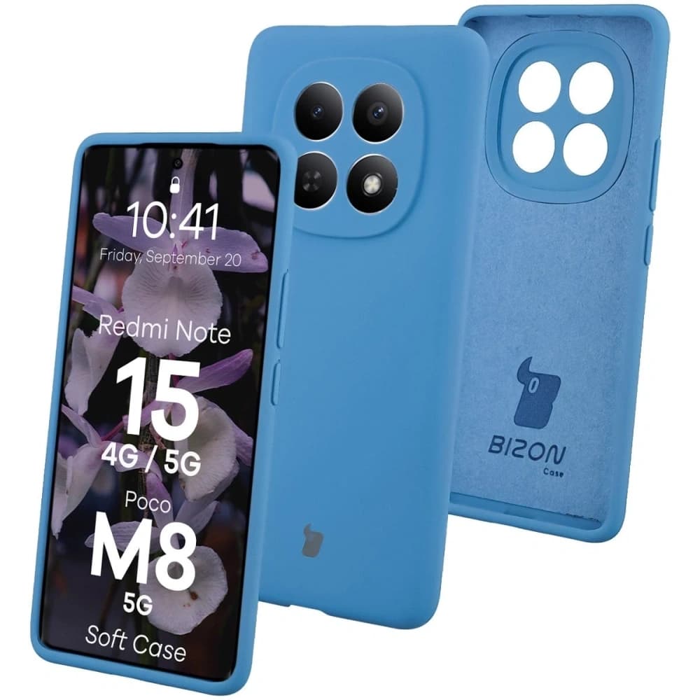 Bizon Soft Case Xiaomi Redmi Note 15 / POCO M8 5G blue - 1