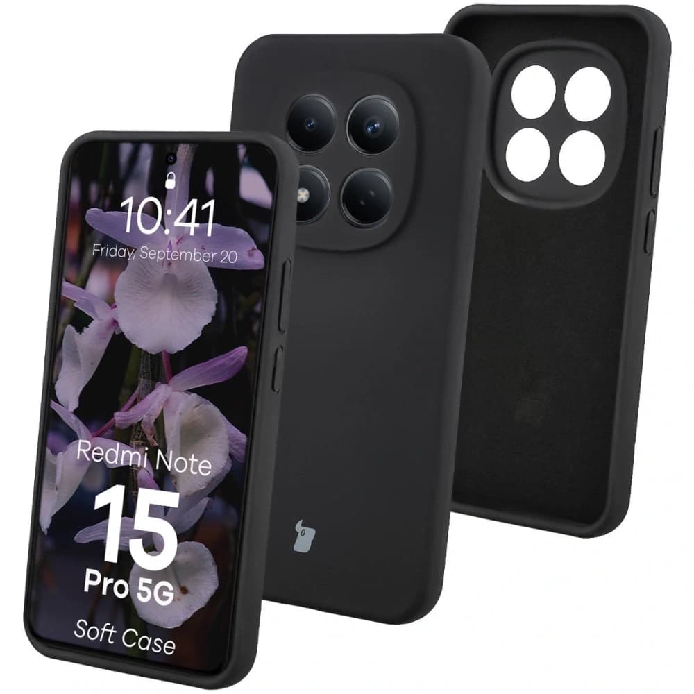 Bizon Soft Case Xiaomi Redmi Note 15 Pro 5G schwarz
 - 1