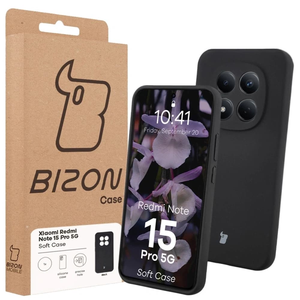 Bizon Soft Case Xiaomi Redmi Note 15 Pro 5G schwarz
 - 7