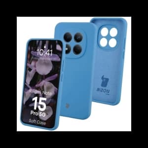 Bizon Soft Case Xiaomi Redmi Note 15 Pro 5G blue