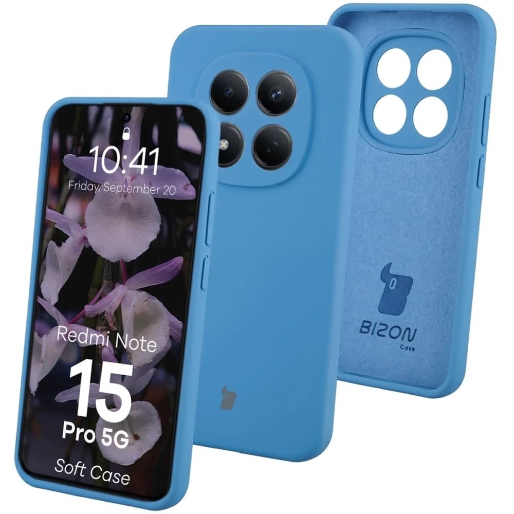 Bizon Soft Case Xiaomi Redmi Note 15 Pro 5G blau
 - 1