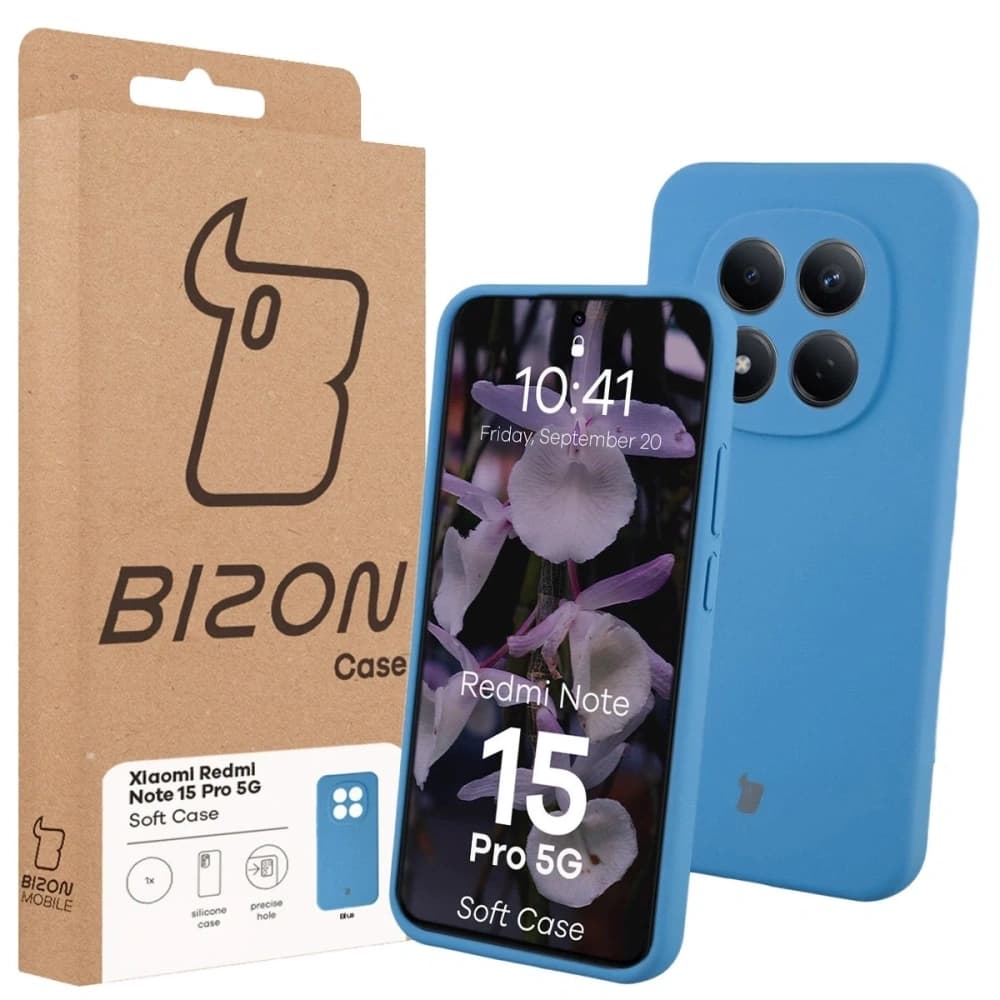 Bizon Soft Case Xiaomi Redmi Note 15 Pro 5G blau
 - 7
