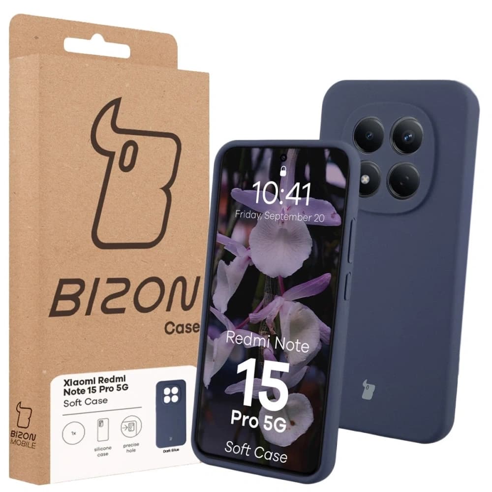 Bizon Soft Case Xiaomi Redmi Note 15 Pro 5G dunkelblau
 - 7