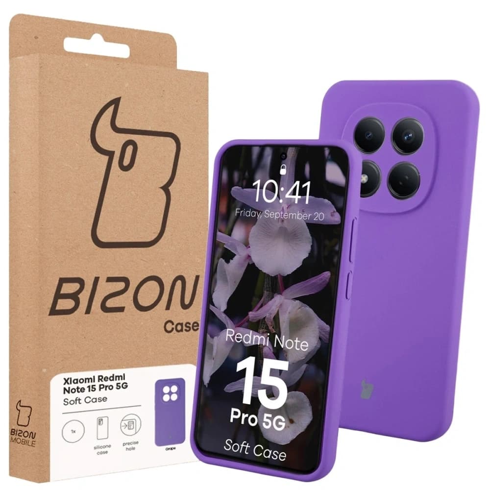 Bizon Soft Case Xiaomi Redmi Note 15 Pro 5G lila
 - 7