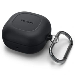 Spigen Samsung Hülle Silikon Fit Galaxy Buds 2/2 Pro/Live/Pro Schwarz