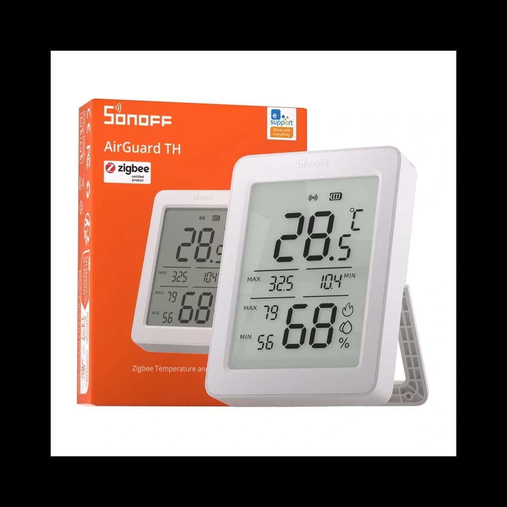 Sonoff SNZB-02DR2 ZigBee Temperature and Humidity Sensor LCD AirGuard TH - 3