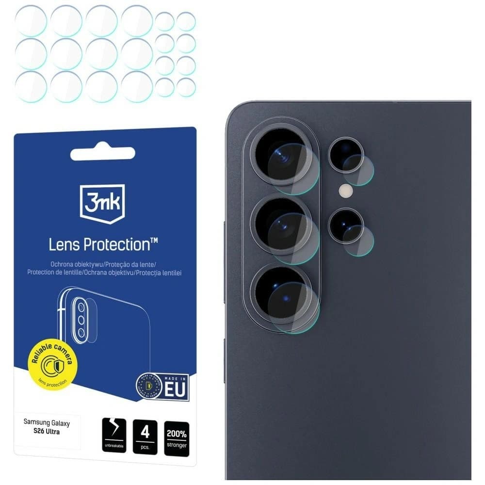 3MK Lens Protection Samsung Galaxy S26 Ultra [4 PACK] - 1