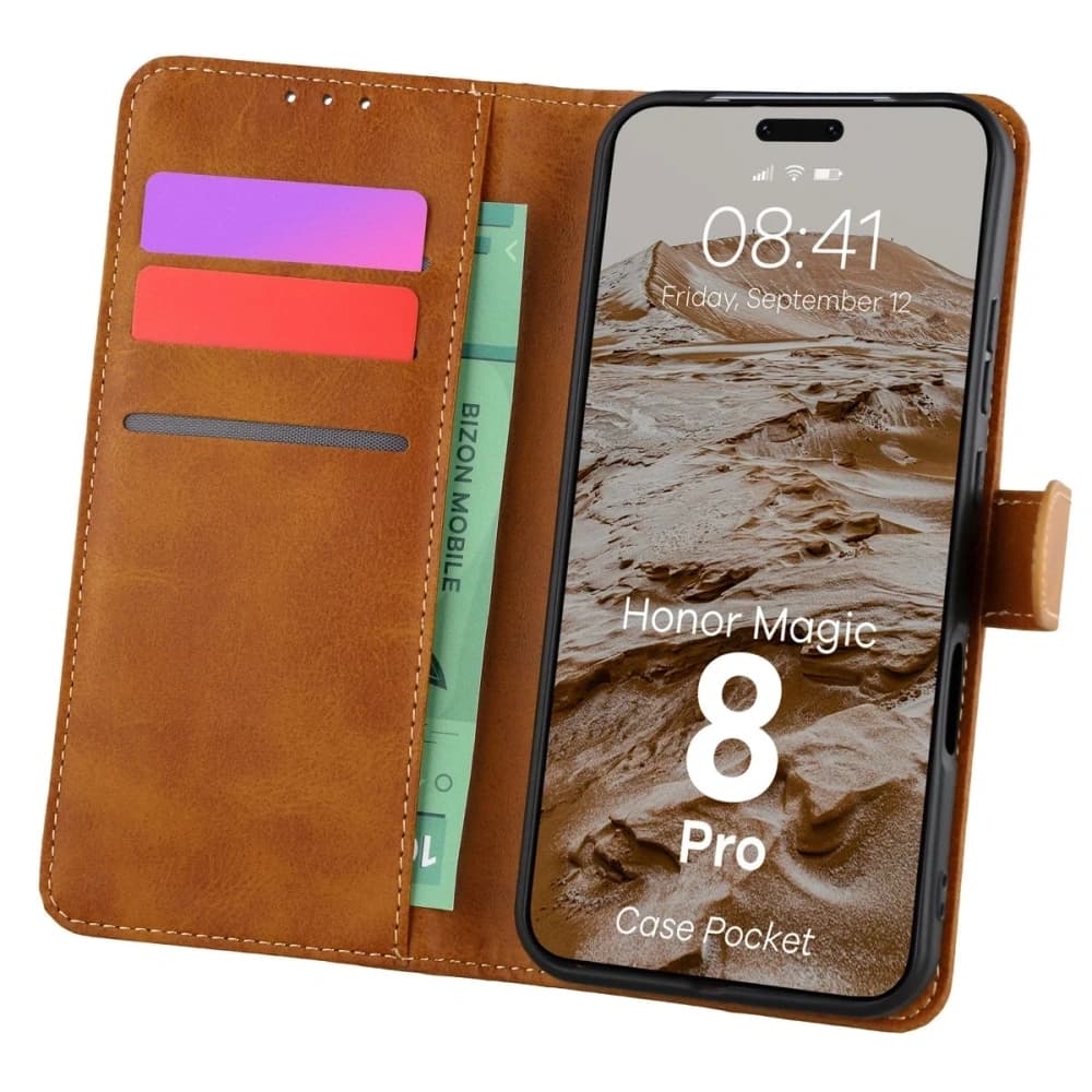 Bizon Case Pocket Honor Magic8 Pro braun
 - 1