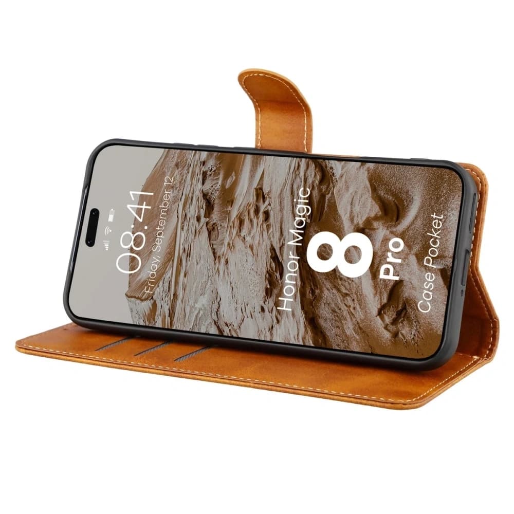 Bizon Case Pocket Honor Magic8 Pro braun
 - 5