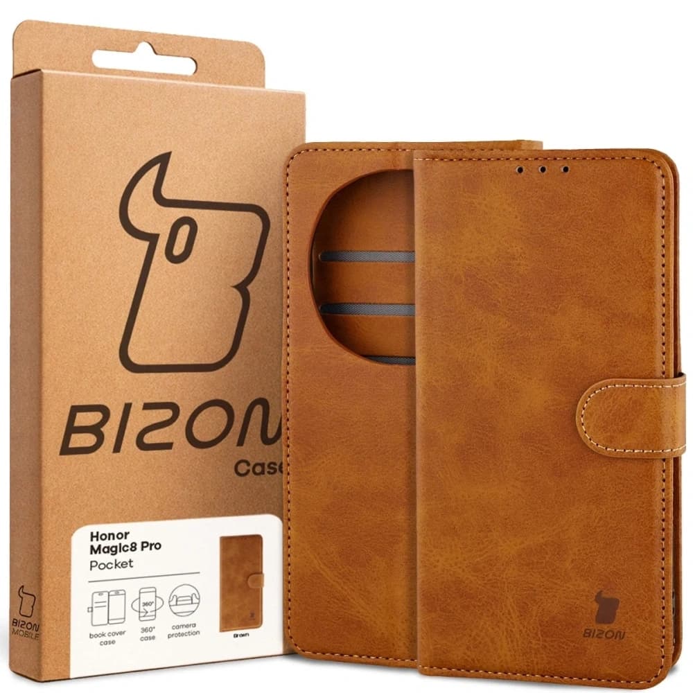 Bizon Case Pocket Honor Magic8 Pro braun
 - 6