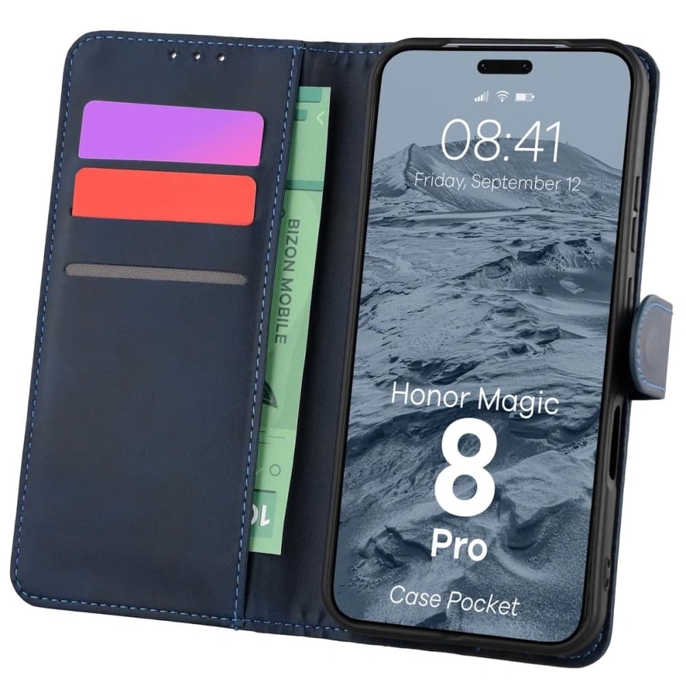 Bizon Case Pocket Honor Magic8 Pro marineblau
 - 1