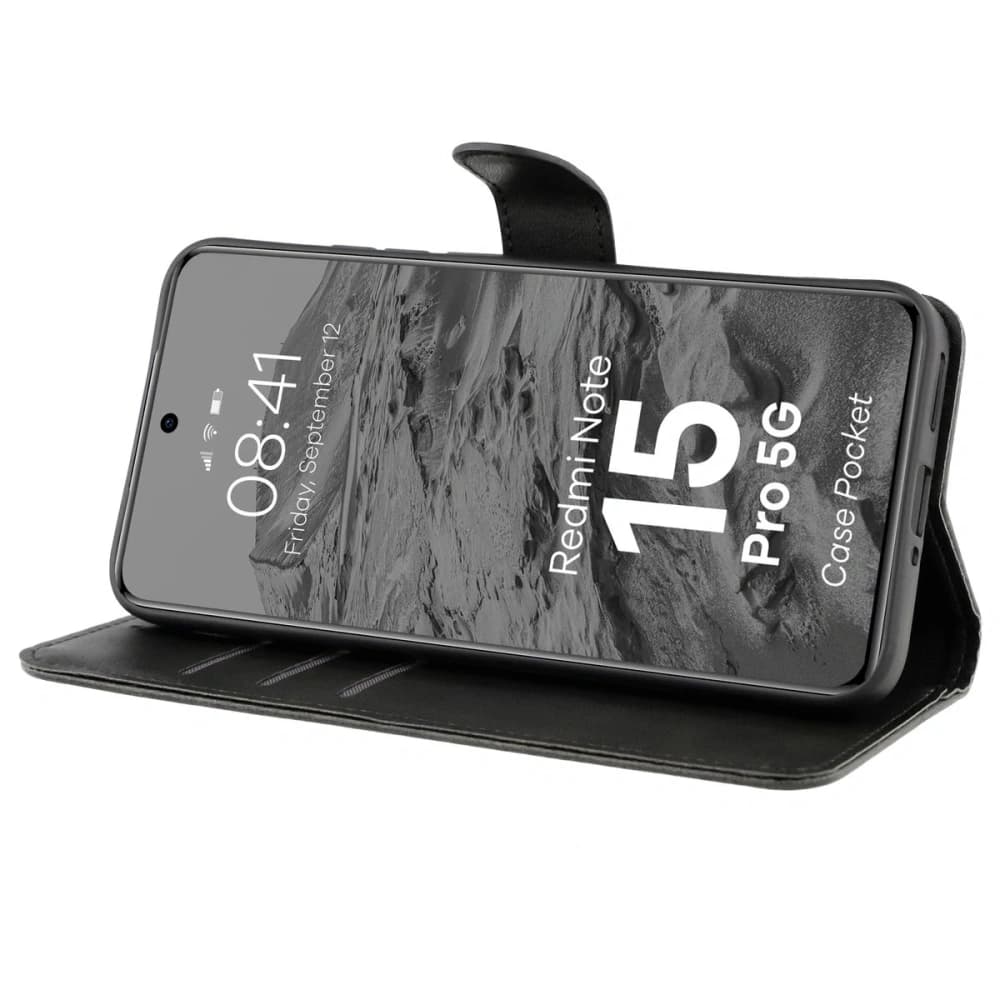 Bizon Case Pocket Xiaomi Redmi Note 15 Pro 5G schwarz
 - 5