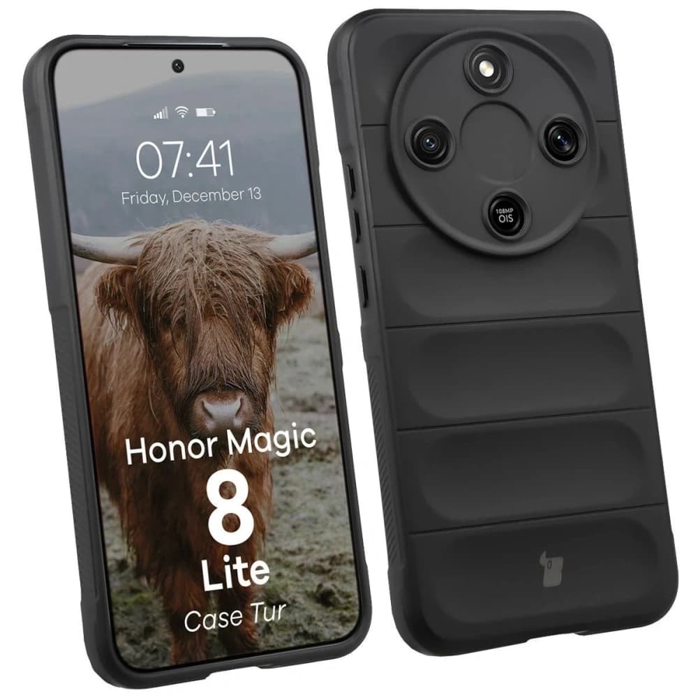 Bizon Case Tur Honor Magic8 Lite schwarz
 - 1