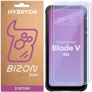 Bizon Glass Mule Duo HAMMER Blade V 5G [2 PACK]
