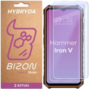 Bizon Glass Mule Duo HAMMER Iron V [2 PACK]
