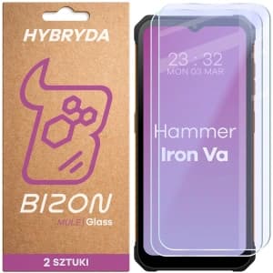 Bizon Glass Mule Duo HAMMER Iron Va [2 PACK]
