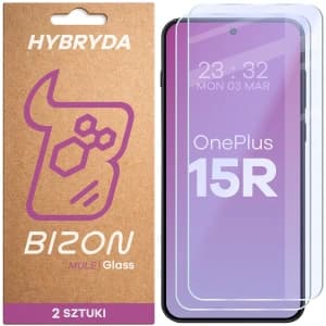 Bizon Glass Mule Duo OnePlus 15R [2 PACK]