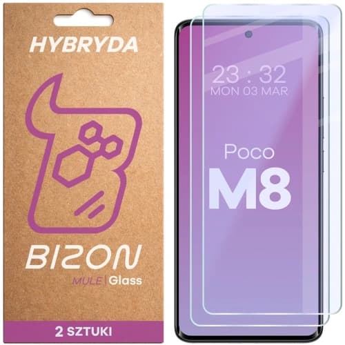 Bizon Glass Mule Duo Xiaomi POCO M8 5G [2 PACK]

