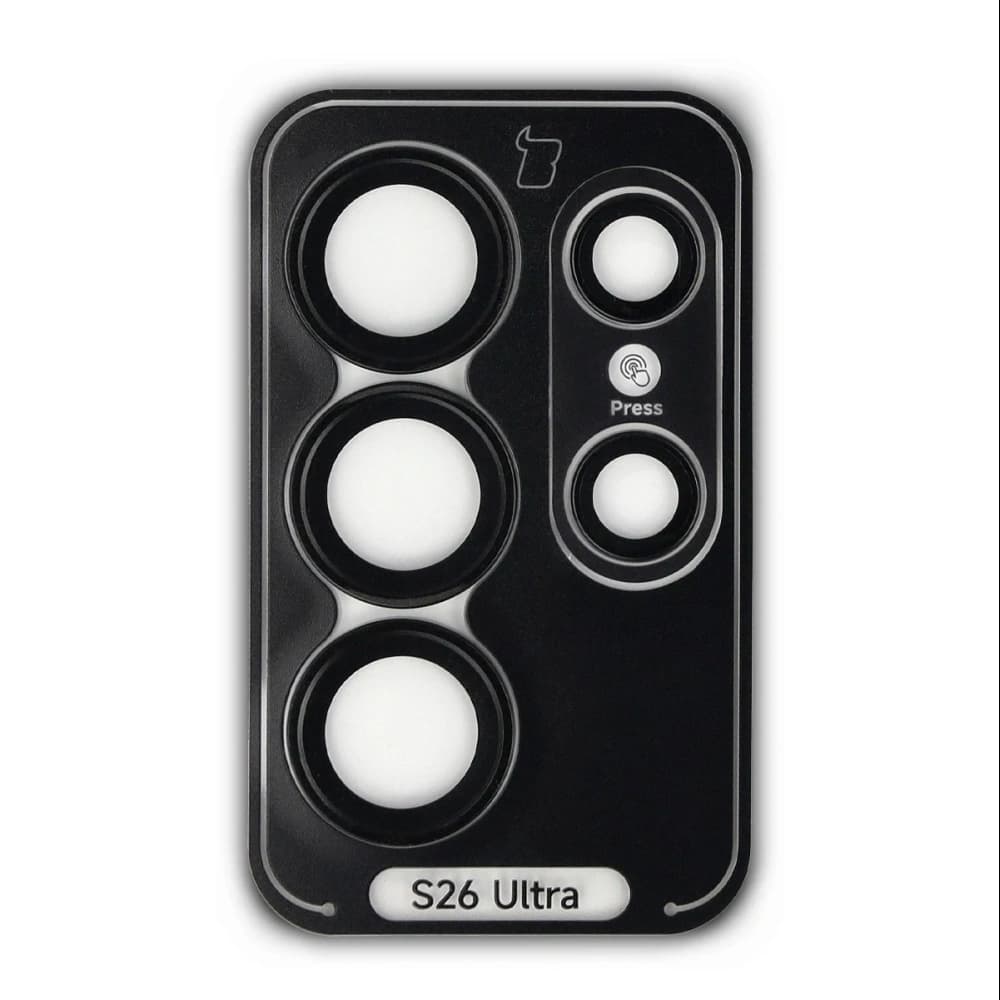 Bizon Glass Snap Lens Samsung Galaxy S26 Ultra black frame - 2