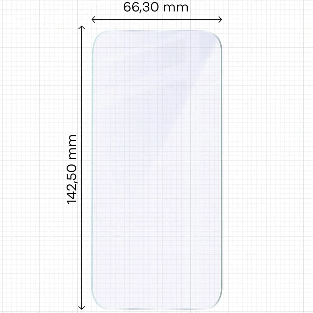 Bizon Glass Mule Duo Apple iPhone 15 [2 PACK] - 2