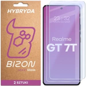 Bizon Glass Mule Duo Realme GT 7T [2 PACK]
