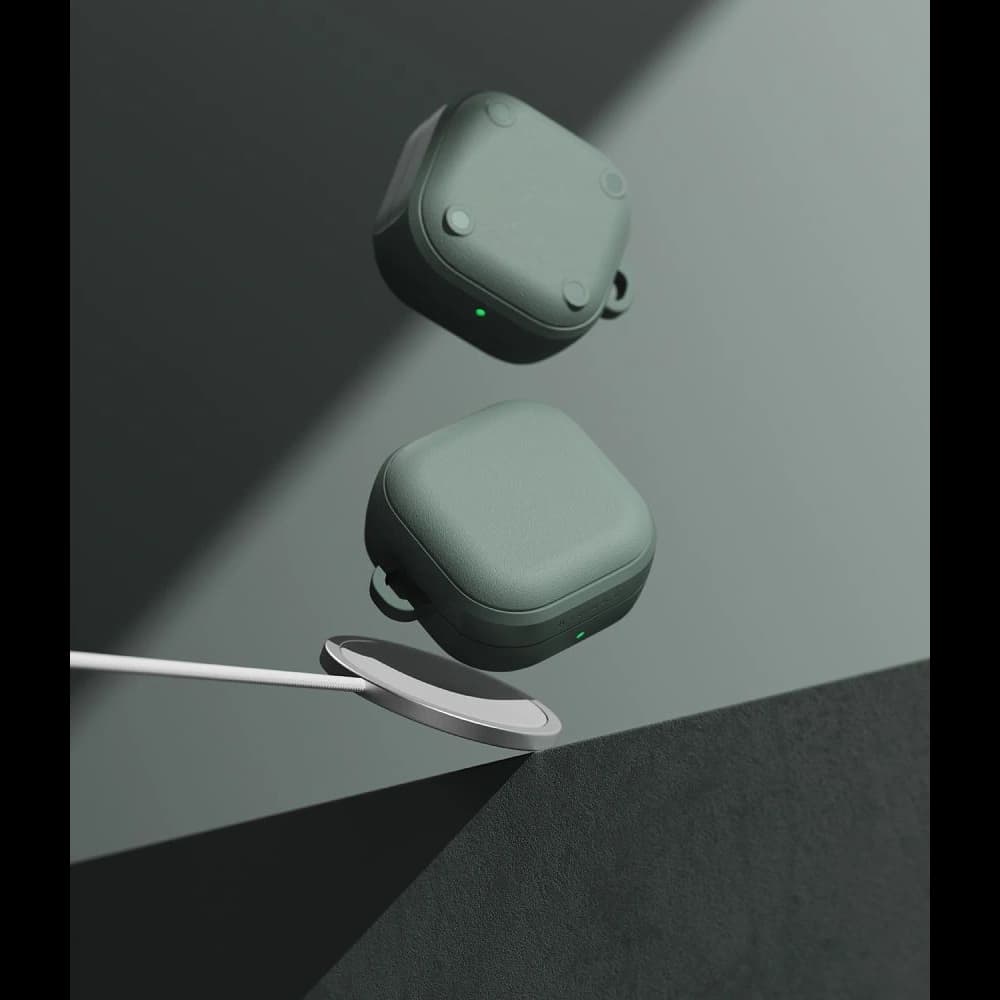 Ringke Onyx Magnetic MagSafe Samsung Galaxy Buds 4 / 4 Pro Sage Green - 3